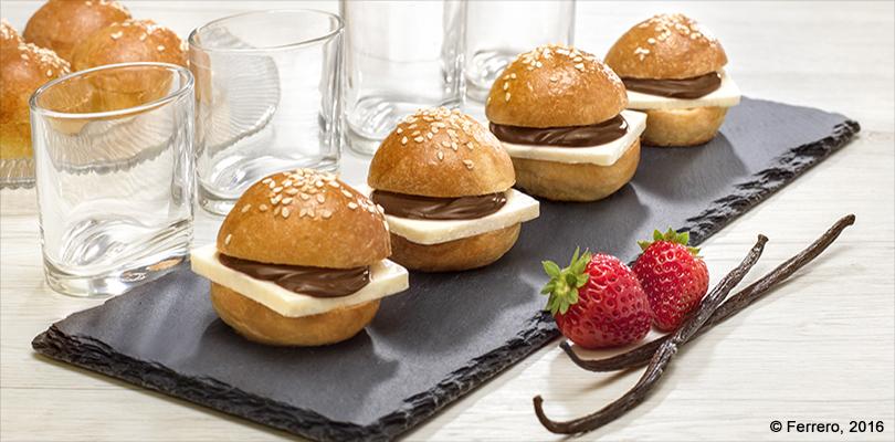 MINI BURGER AU NUTELLA<sup>®</sup>