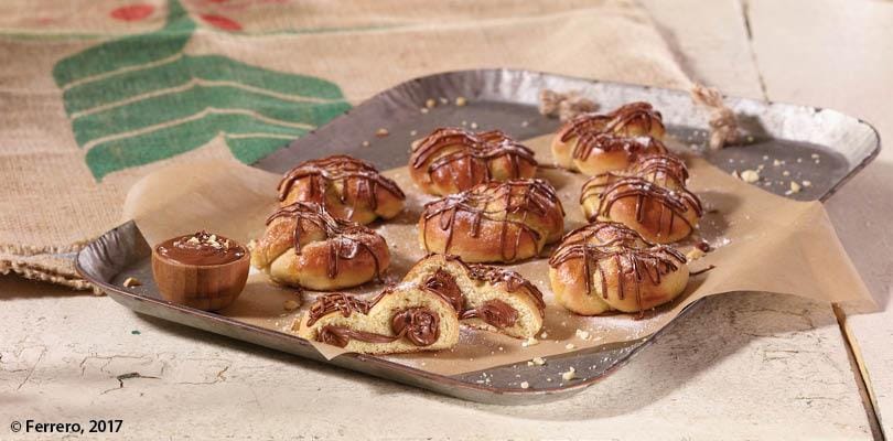 BABKA (JEWISH CHALLAH BREAD) WITH NUTELLA<sup>®</sup>