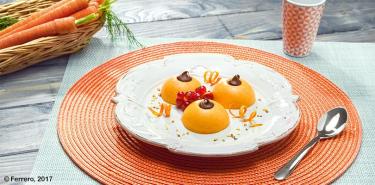 CARROT MOUSSE WITH NUTELLA®