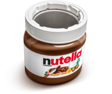 Insert your Nutella® 3kg bucket