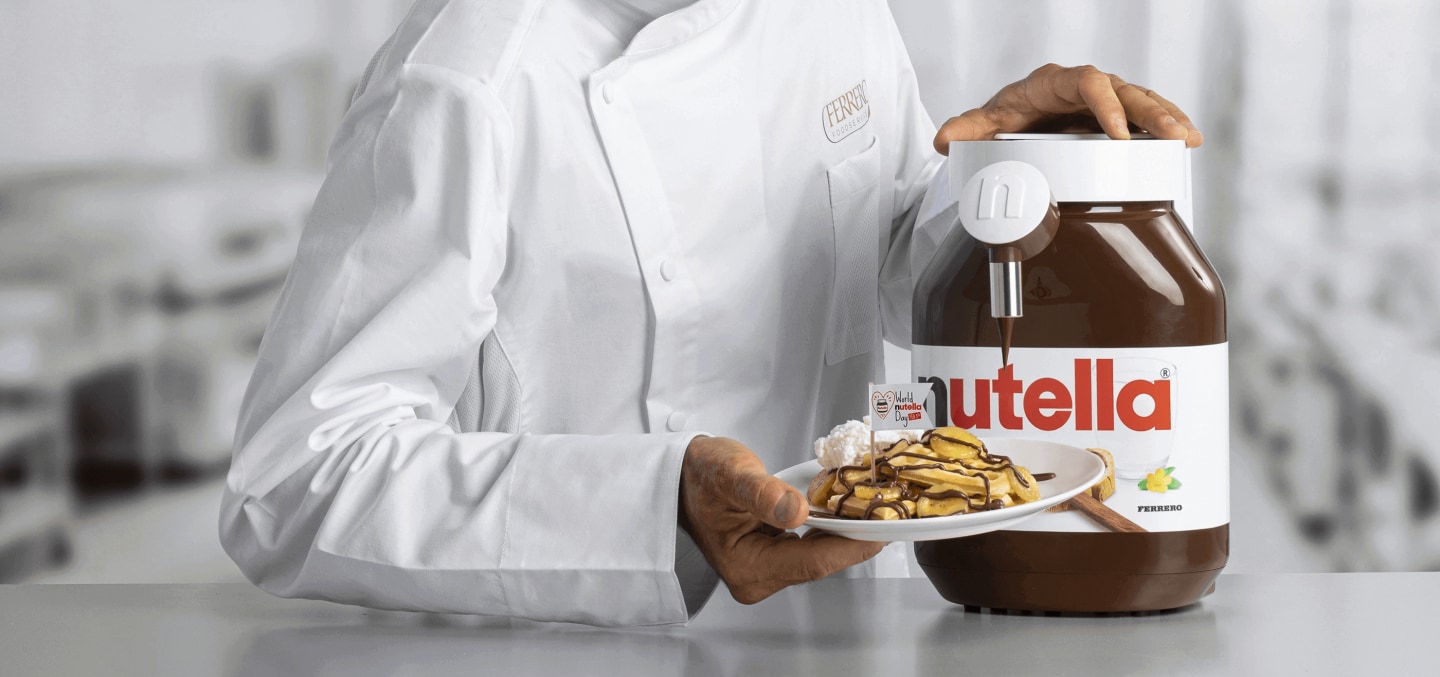 Elektrischer nutella® Dispenser