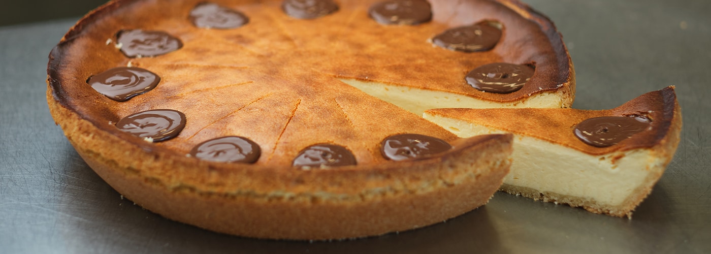 Käsetorte zubereitet mit nutella®