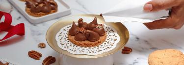 Breton shortbread, pecan an Nutella