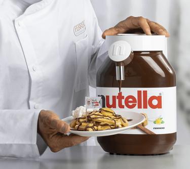 Produktbild von Schokoladenspender 2 L Mit Pumpe – 650 W, 30-110°C, Edelstahl, Für Soßen & Käse