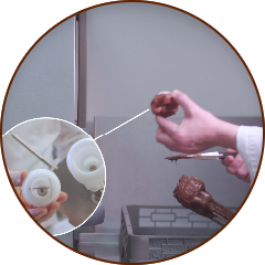 Reinigung des elektrischen Nutella® Dispensers