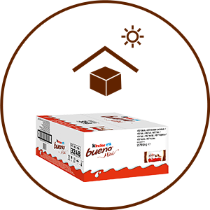 kinder bueno minis® - Lagerung