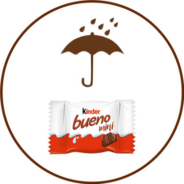 kinder bueno minis® - Lagerung