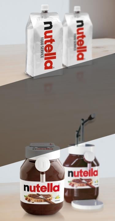 nutella® Portionsbeutel für Spender