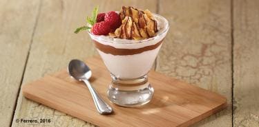 PARFAIT DE CEREALES PARA DESAYUNO CON NUTELLA®