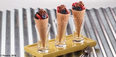 PARFAIT DE CUCURUCHO CRUJIENTE CON NUTELLA®