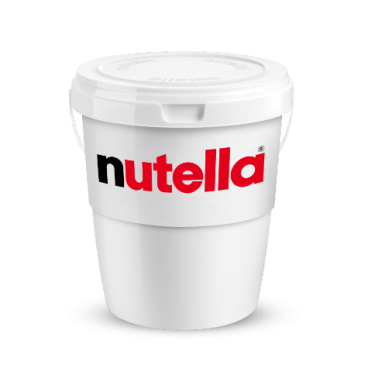 Inserte el bote de Nutella® 3 kg