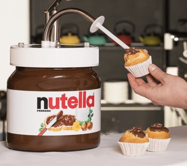 Dispensador manual nutella® 3 kg