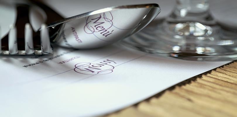 Un menu percutant