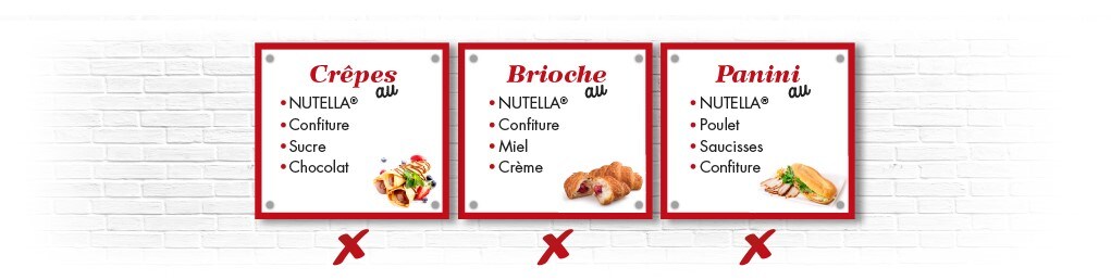 Use of Logo Nutella