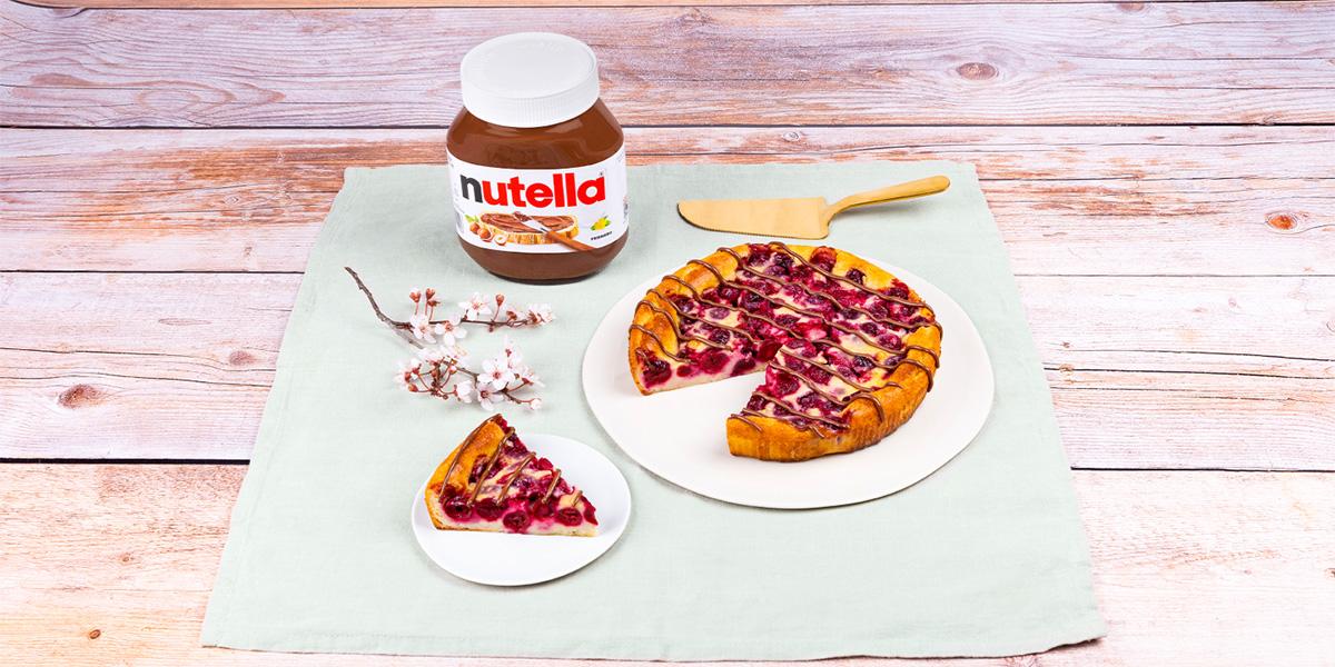 Clafoutis cerises au Nutella® | FerreroFoodService France Clafoutis cerises au Nutella® | FerreroFoodService France