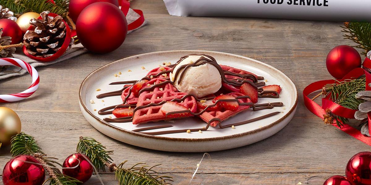 Gaufres Red Velvet avec du Nutella® | FerreroFoodService France Gaufres Red Velvet avec du Nutella® | FerreroFoodService France