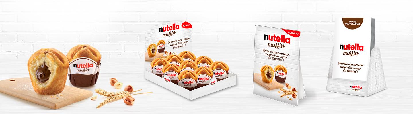 Kit de visibilité & Présentoir Nutella Muffin