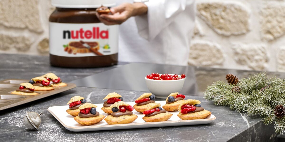 Madeleines au Nutella® et thé earl grey | FerreroFoodService France Madeleines au Nutella® et thé earl grey | FerreroFoodService France