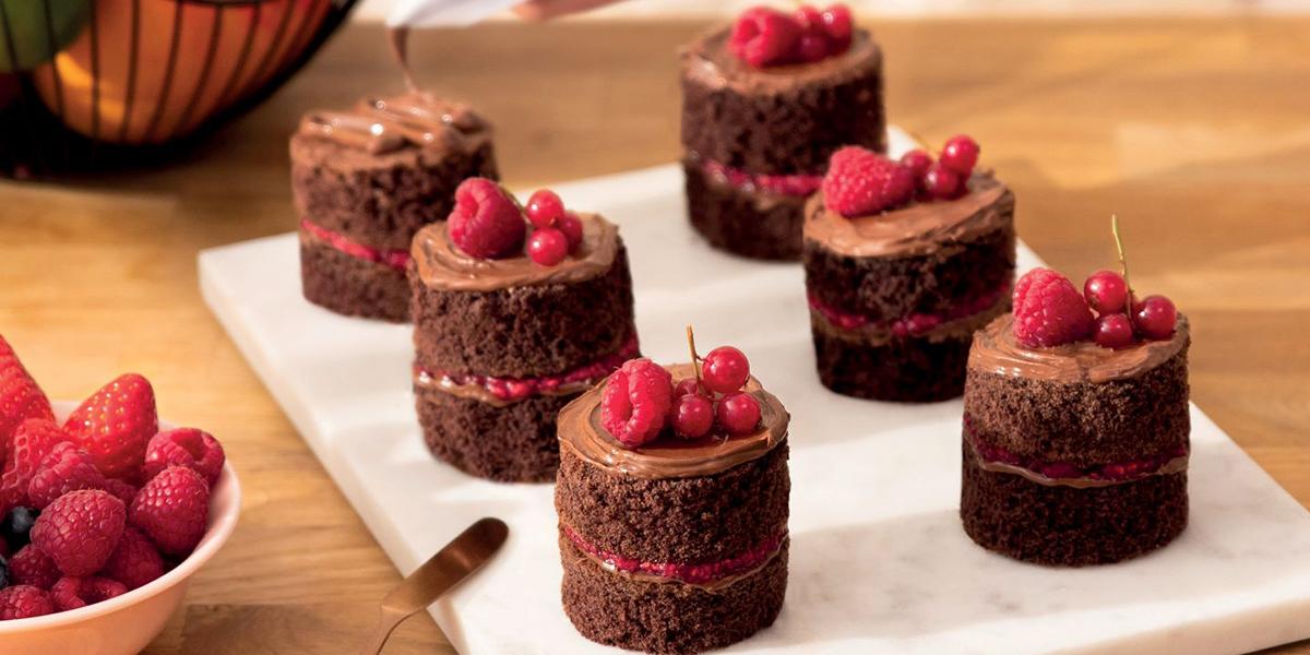 Mini forêts noires au Nutella® | FerreroFoodService France Mini forêts noires au Nutella® | FerreroFoodService France
