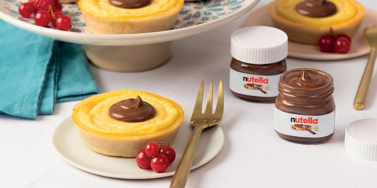 Queijadas de sintra au Nutella® | FerreroFoodService France Queijadas de sintra au Nutella® | FerreroFoodService France