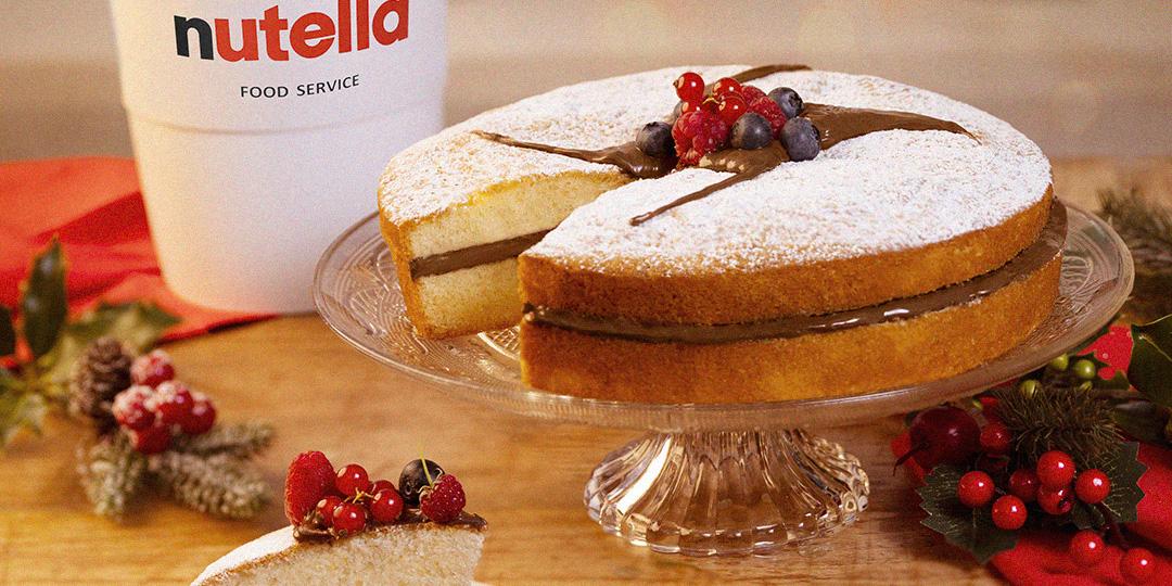 Spongecake au Nutella