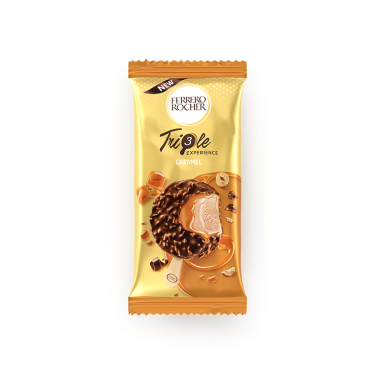 Vente de produits Glace Ferrero Rocher Caramel Triple Experience