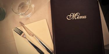 Les couleurs du menu