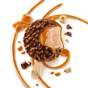 Glace Ferrero Rocher Caramel Triple Experience