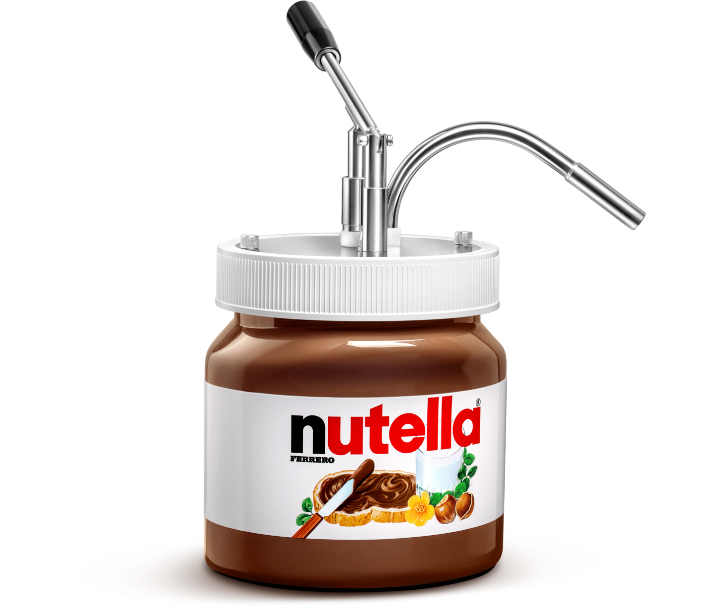 Chocolate / Nutella lever-action dispenser - Hovicon