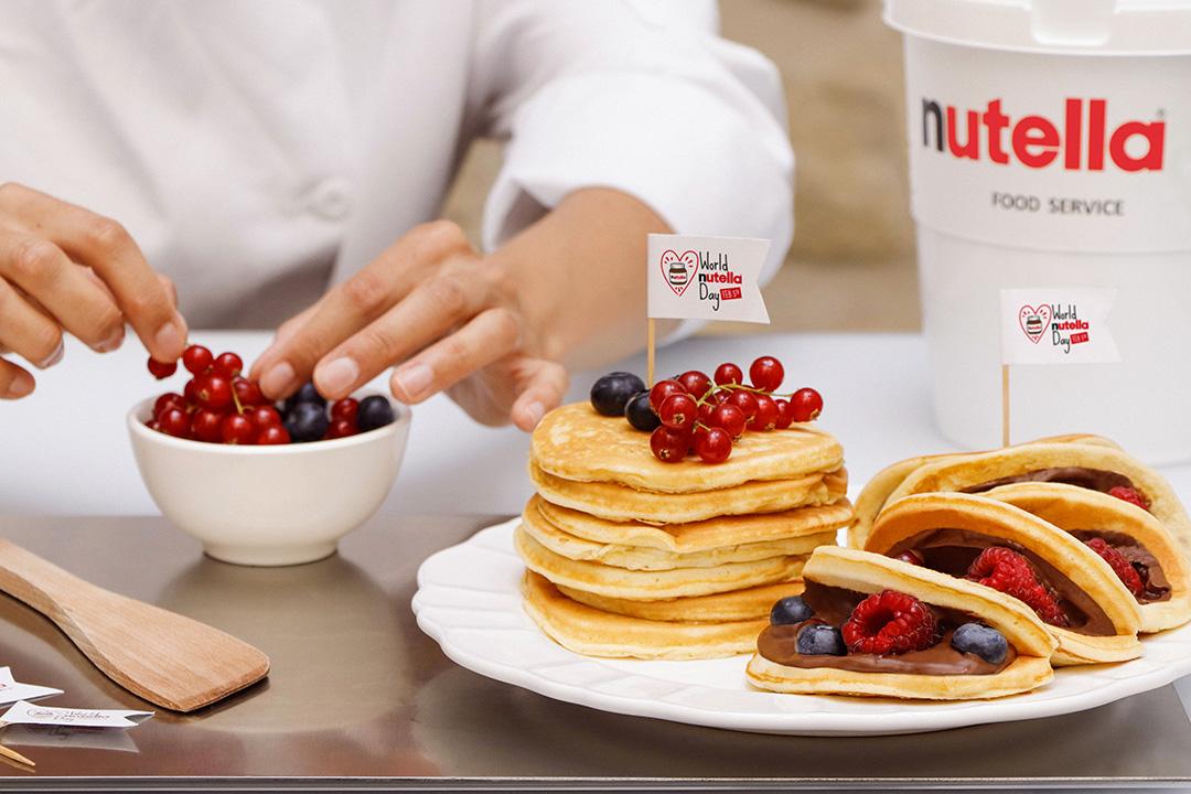 Nutella® heated pump dispenser Ferrero Foodservice