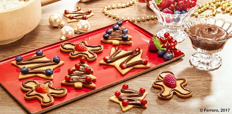 CHRISTMAS COOKIES WITH NUTELLA®