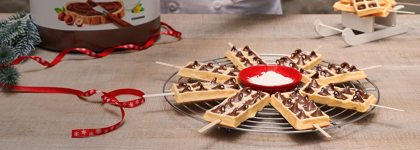 Waffle Lollipops Waffle Lollipops