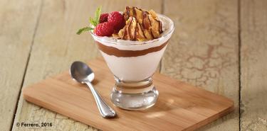 BREAKFAST CEREAL PARFAIT WITH NUTELLA<sup>®</sup>