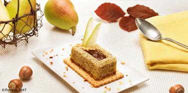 PEAR TART WITH NUTELLA®