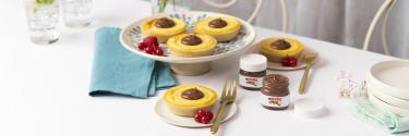 Queijadas de sintra with Nutella Queijadas de sintra with Nutella