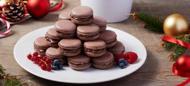 christmas macaron