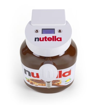Nutella® heated pump dispenser