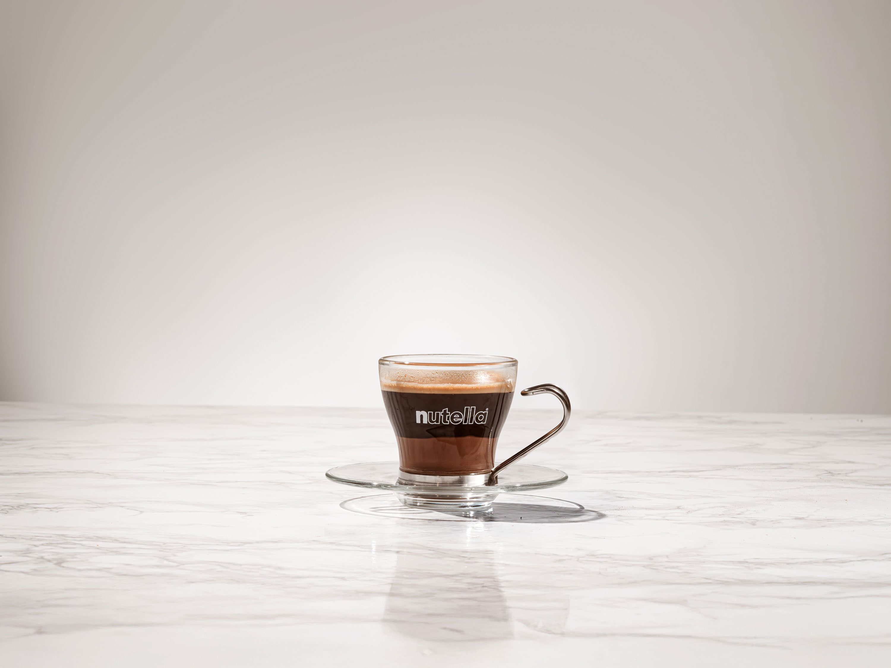 Caffè espresso con Nutella