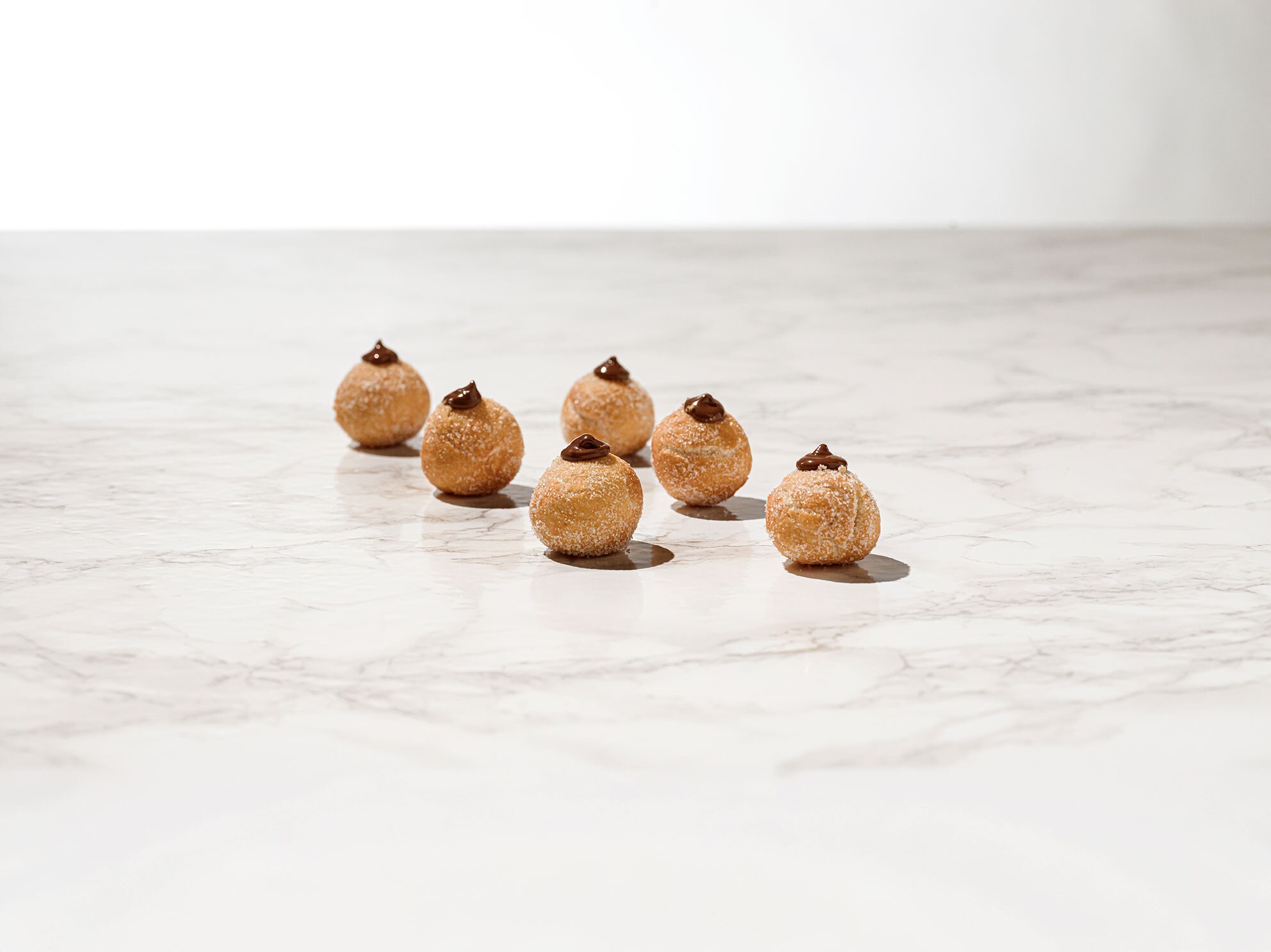 Castagnole ripiene di Nutella