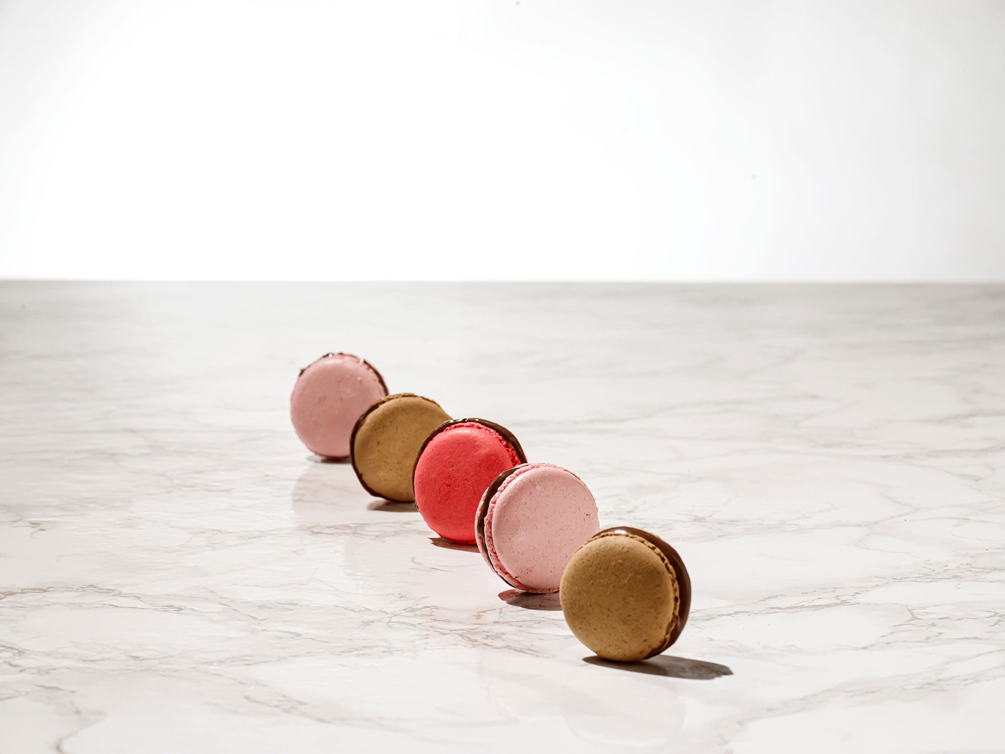 Macarones con Nutella