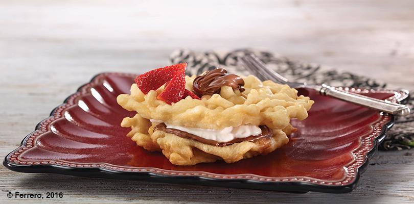 STRAUBEN ALLE FRAGOLE CON NUTELLA<sup>®</sup>