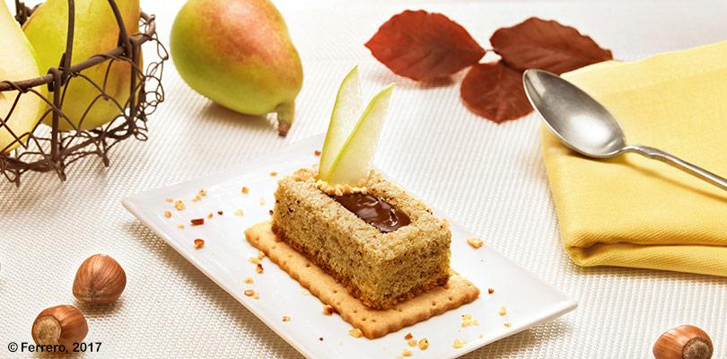 TORTINO DI PERA CON NUTELLA<sup>®</sup>