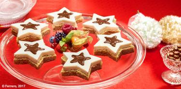 CHEESE-CAKE STARS CON NUTELLA<sup>®</sup>