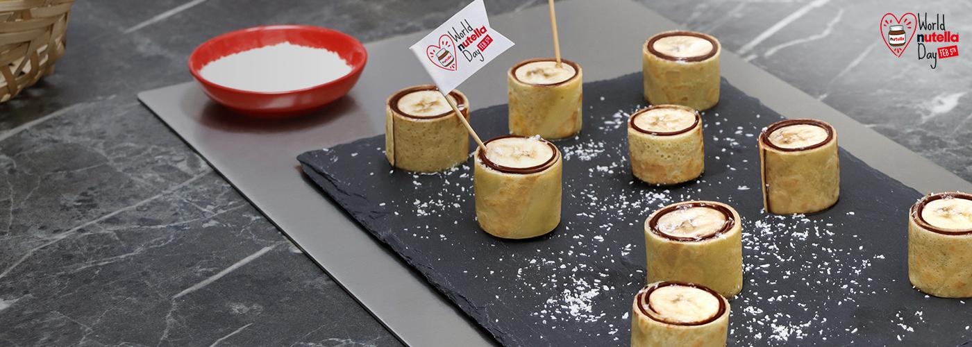 Banana Crepe Maki Banana Crepe Maki