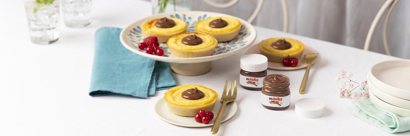 Queijadas de sintra with Nutella Queijadas de sintra with Nutella