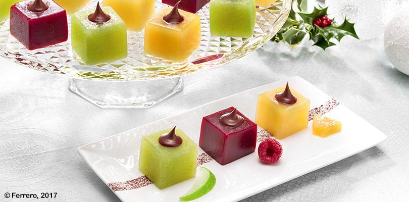 VELAS DE FRUTA COM NUTELLA<SUP>®</SUP>