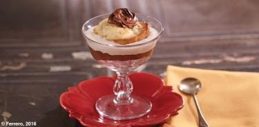 PARFAIT COM MUFFIN DE COURGETTE COM NUTELLA<sup>®</sup>