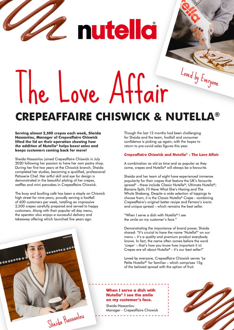 Ferrero Crepe Affaire Case Study 1