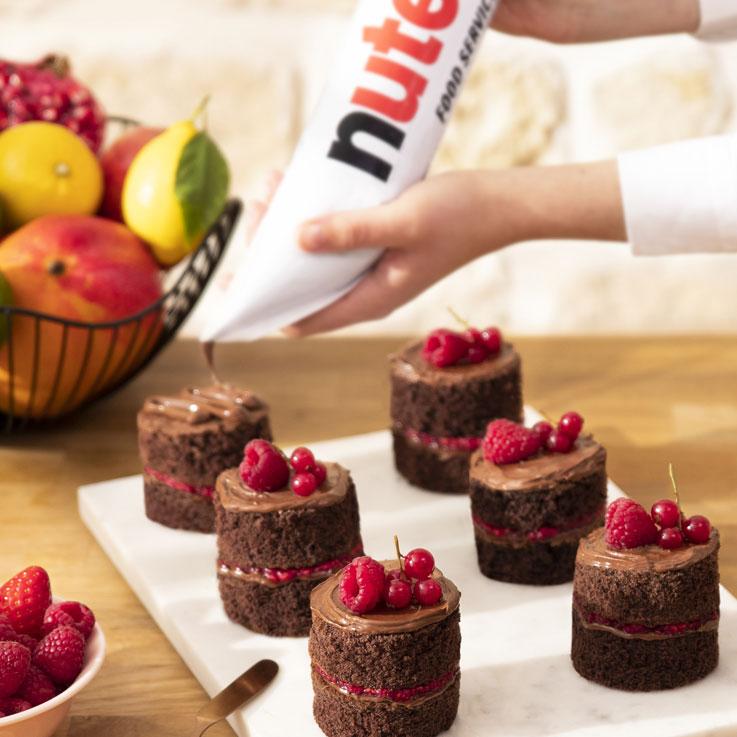 RASPBERRY BLACK FOREST WITH NUTELLA®