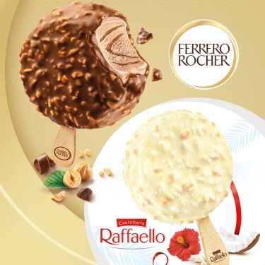Ferrero ice creams